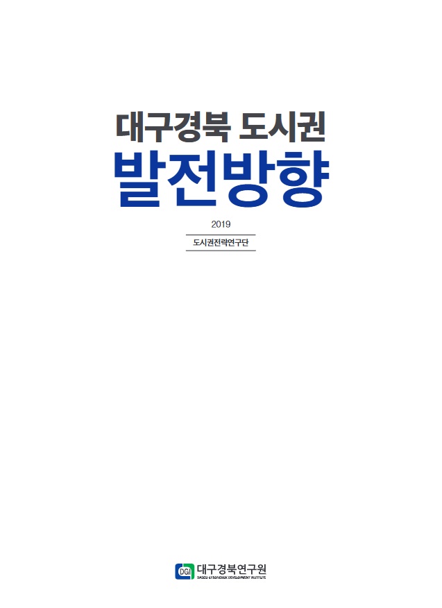대구경북 도시권 발전방향